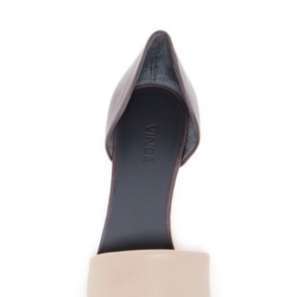 Vince 'Aurelian' Pointed Toe Leather d'Orsay Pump - Picture 4 of 4